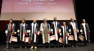 Bilecik'te 'Akademik Cübbe Giyme ve Ödül Töreni'