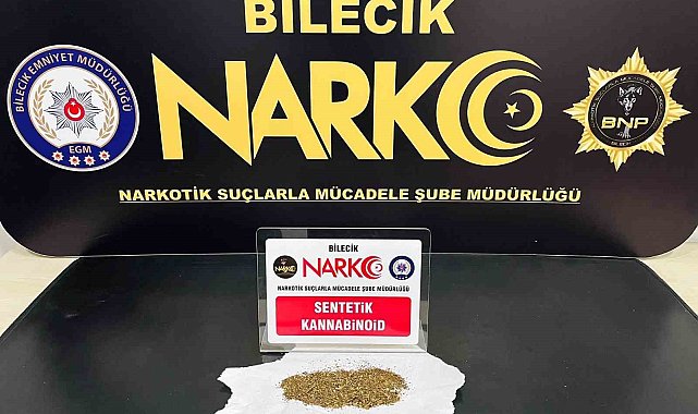 Bilecik'te uyuşturucu operasyonu