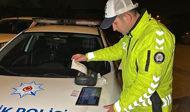 Bin 890 araç sürücüsüne cezai işlem uygulandı