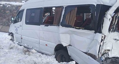 Bingöl'de trafik kazası: 7 yaralı