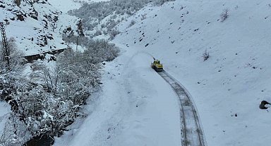 Bitlis'e karla mücadele çalışmaları