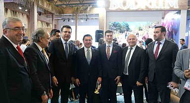Bodrum standı fuarda yoğun ilgi görüyor