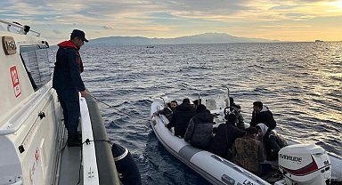 Bodrum'da 22 düzensiz göçmen kurtarıldı, 39'u yakalandı
