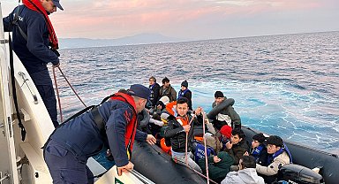Bodrum'da 37 düzensiz göçmen yakalandı