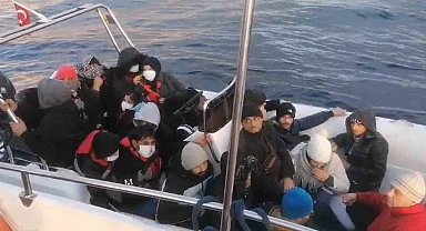 Bodrum'da 57 düzensiz göçmen yakalandı