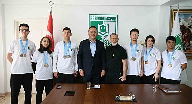 Bodrumsporlu milli sporcular, 8'i altın 14 madalyayla yuvaya döndü