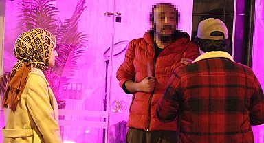 Boşanma aşamasındaki koca kendine zarar vermeye kalktı