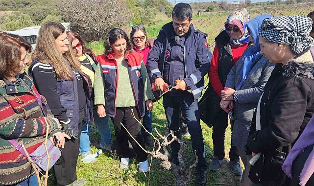 Bozcaada Bağcılıkta Modern Teknikler Eğitimi