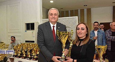 Bozüyük'te posta güvercini yarışında kupalar sahiplerini buldu