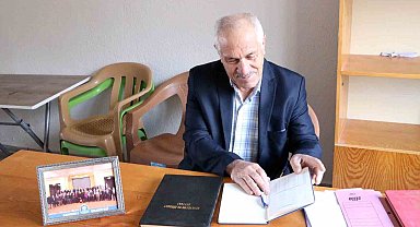 Bu muhtarın tek rakibi kendisi