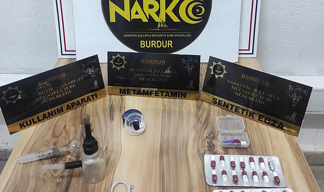 Burdur'da uyuşturucu operasyonu: 2 tutuklama