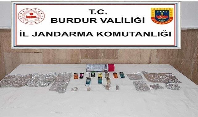 Burdur'da uyuşturucu operasyonunda 5 tutuklama