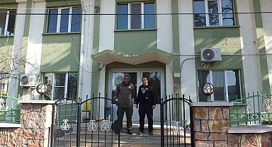 Burhaniye'de Orman İşletme Şefliği yıkılıyor
