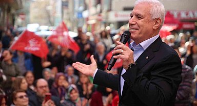 Bursa Büyükşehir Belediye Başkan Adayı Mustafa Bozbey: "Oy namustur, onu koruyacağız"