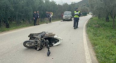 Bursa'da motosiklet cipe çarptı: 1 ölü