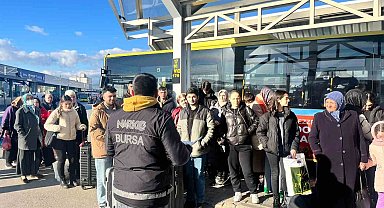 Bursa'da narkotik polisleri farkındalık eğitimi gerçekleştirdi