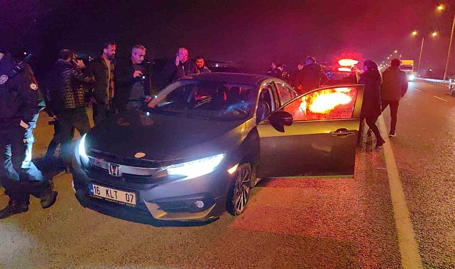 Bursa'da nefes kesen kovalamaca kamerada