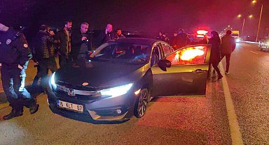 Bursa'da nefes kesen kovalamaca kamerada