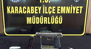 Bursa'da şüpheli araç çalıntı çıktı