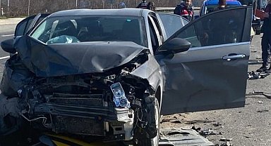 Bursa'da trafik kazası: 5 yaralı