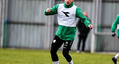 Bursaspor, Ankara Demirspor maçının taktik idmanını yaptı