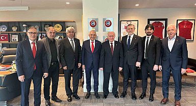 Bursaspor Kulübü'nden TFF'ye ziyaret