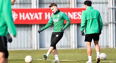 Bursaspor'da Altınordu maçı hazırlıkları tamamlandı
