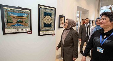 BUSMEK'ten 'Bursa İpeği Sergisi'