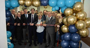 BUÜ Hastanesi'nin modern yemekhanesi hizmete açıldı