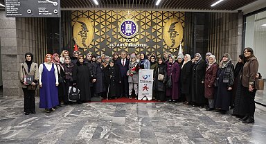 Büyüklerden Alim Işık'a teşekkür ziyareti