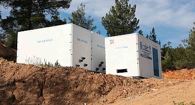 Büyükşehir'den Ağırtaş Mahallesi'ne 100 tonluk içme suyu deposu