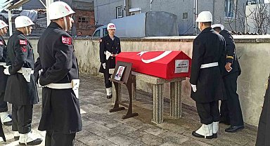 Çanakkale'de Kıbrıs Gazisi son yolculuğuna uğurlandı