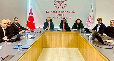Çankırı'da sağlık hizmetleri istişare edildi