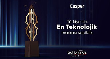 Casper 'En Teknolojik Bilgisayar Markası' ödülünü aldı