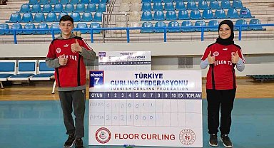 Çay İmamhatip Ortaokulu Floor Curling'de Türkiye Şampiyonası'na gidiyor
