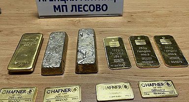 Ceketin cebinde 4 kilo 56 gram altın ele geçirildi