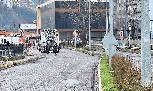 Çevre yolu konfora kavuşuyor