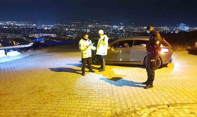 Çevreye rahatsızlık veren şahıslara yönelik denetim yapıldı