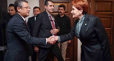 CHP Genel Başkanı Özel'den Akşener'e taziye ziyareti