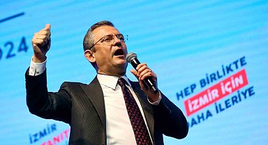CHP Genel Başkanı Özgür Özel, İzmir'de belediye başkan adaylarını açıkladı