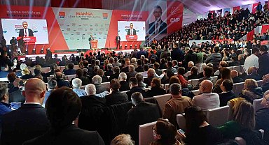 CHP Genel Başkanı Özgür Özel partisinin Manisa belediye başkan adayları tanıtım toplantısına katıldı
