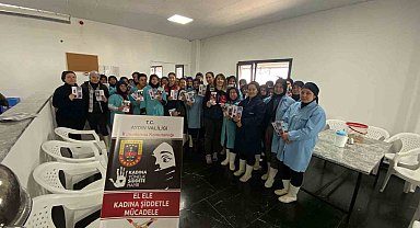 Çine'de kadınlar kadına karşı şiddet konusunda bilgilendirildi