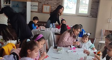 Çocuklar eğlenceli zaman geçirdiler