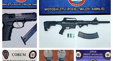 Çorum polisi suçlulara göz açtırmıyor