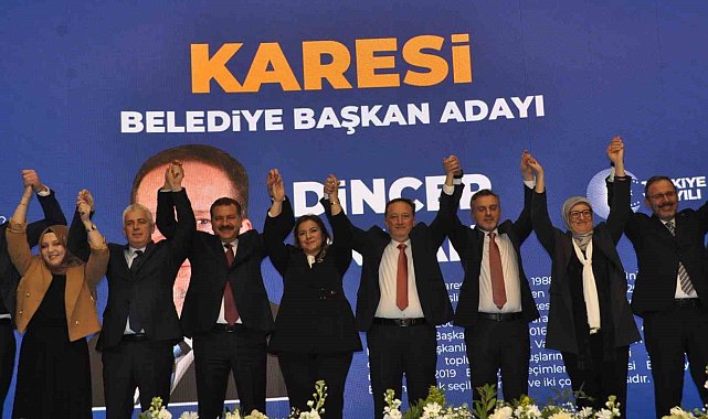 Cumhur İttifakı Balıkesir belediye başkan adaylarını tanıttı