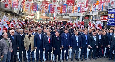 Cumhur İttifakı Hekimhan seçim bürosu açılışında 'kazanacağız' mesajı