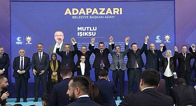 Cumhur İttifakı Sakarya'da adaylarını törenle tanıttı