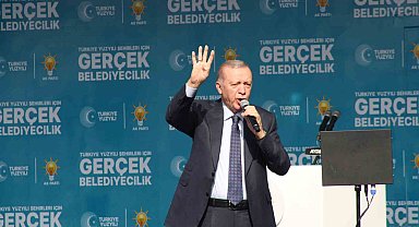 Cumhurbaşkanı Erdoğan: "Belediyecilikte bizimle yarışacak kimse yok"