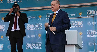 Cumhurbaşkanı Erdoğan: "Bu millet sırtını terör örgütlerine dayayanlara en güzel dersi sandıklarda verdi"