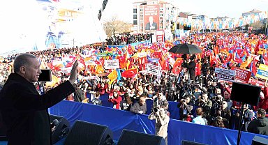 Cumhurbaşkanı Erdoğan: "Muhalefet kendi içlerinde horoz dövüşünden beter bir kavga halinde"
